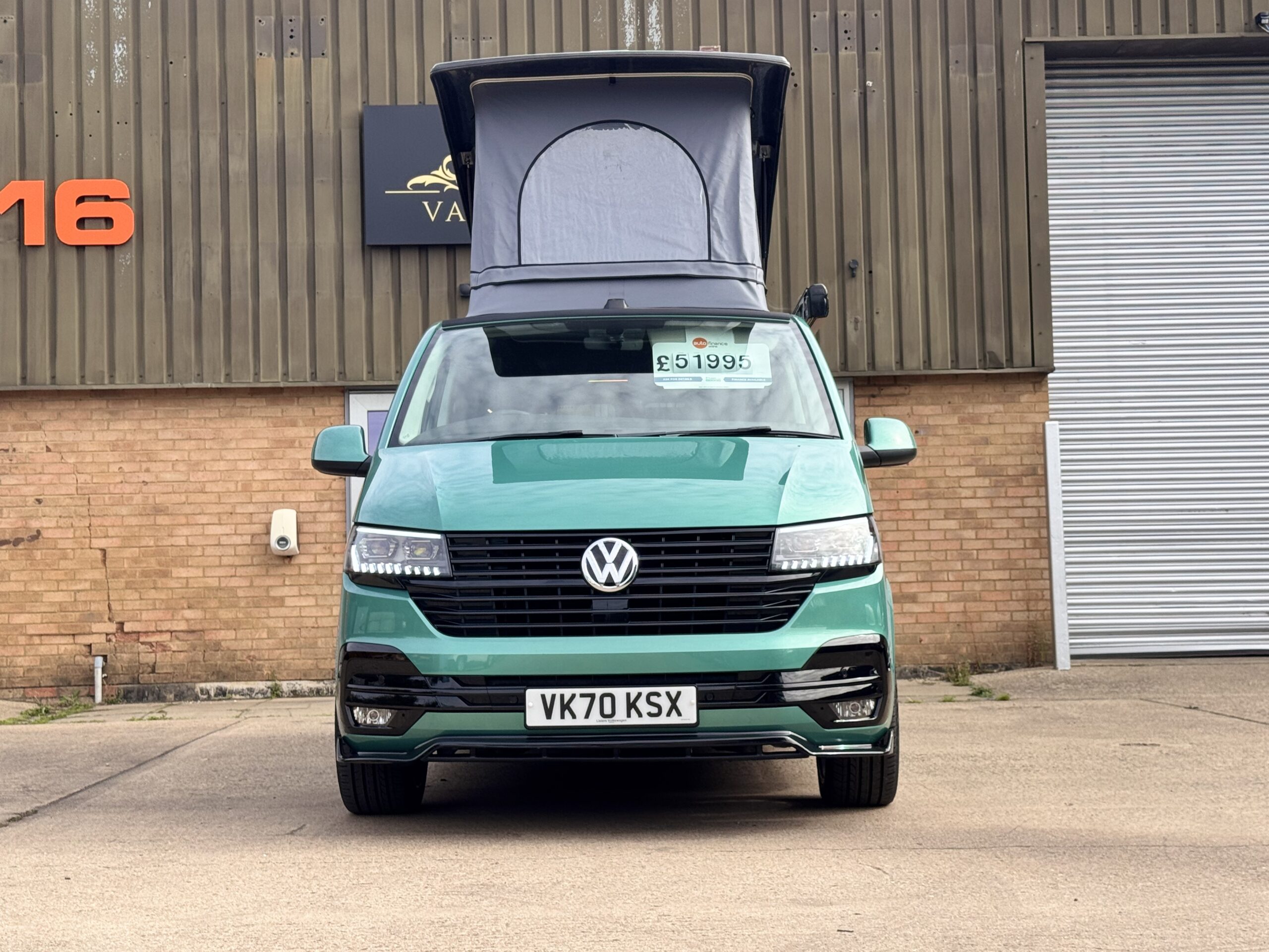 2020 VW Transporter T6.1 Camper T28 110BHP Euro6 5sp Manual SWB RIB Skyline NO VAT - Image 4
