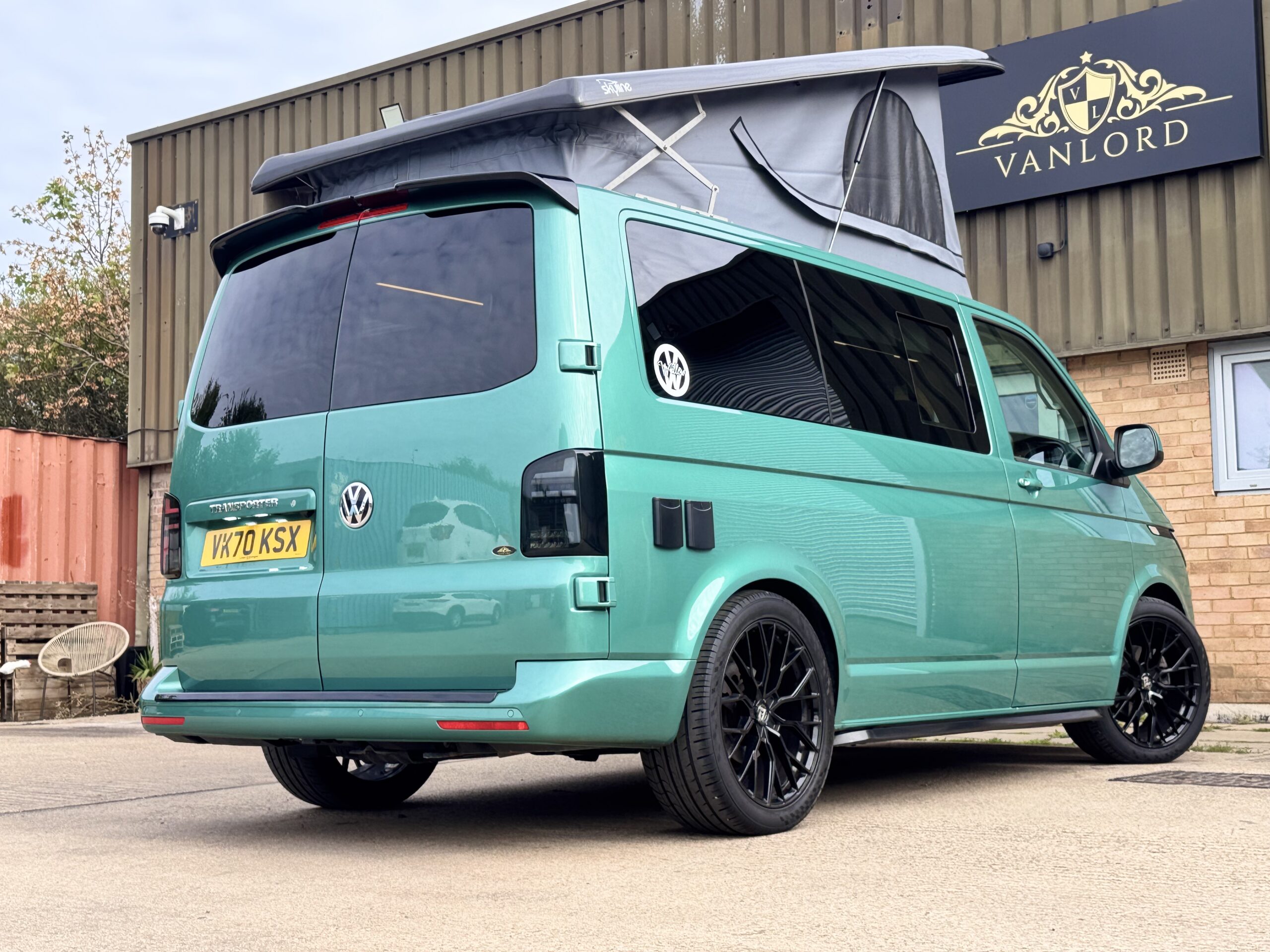 2020 VW Transporter T6.1 Camper T28 110BHP Euro6 5sp Manual SWB RIB Skyline NO VAT - Image 7