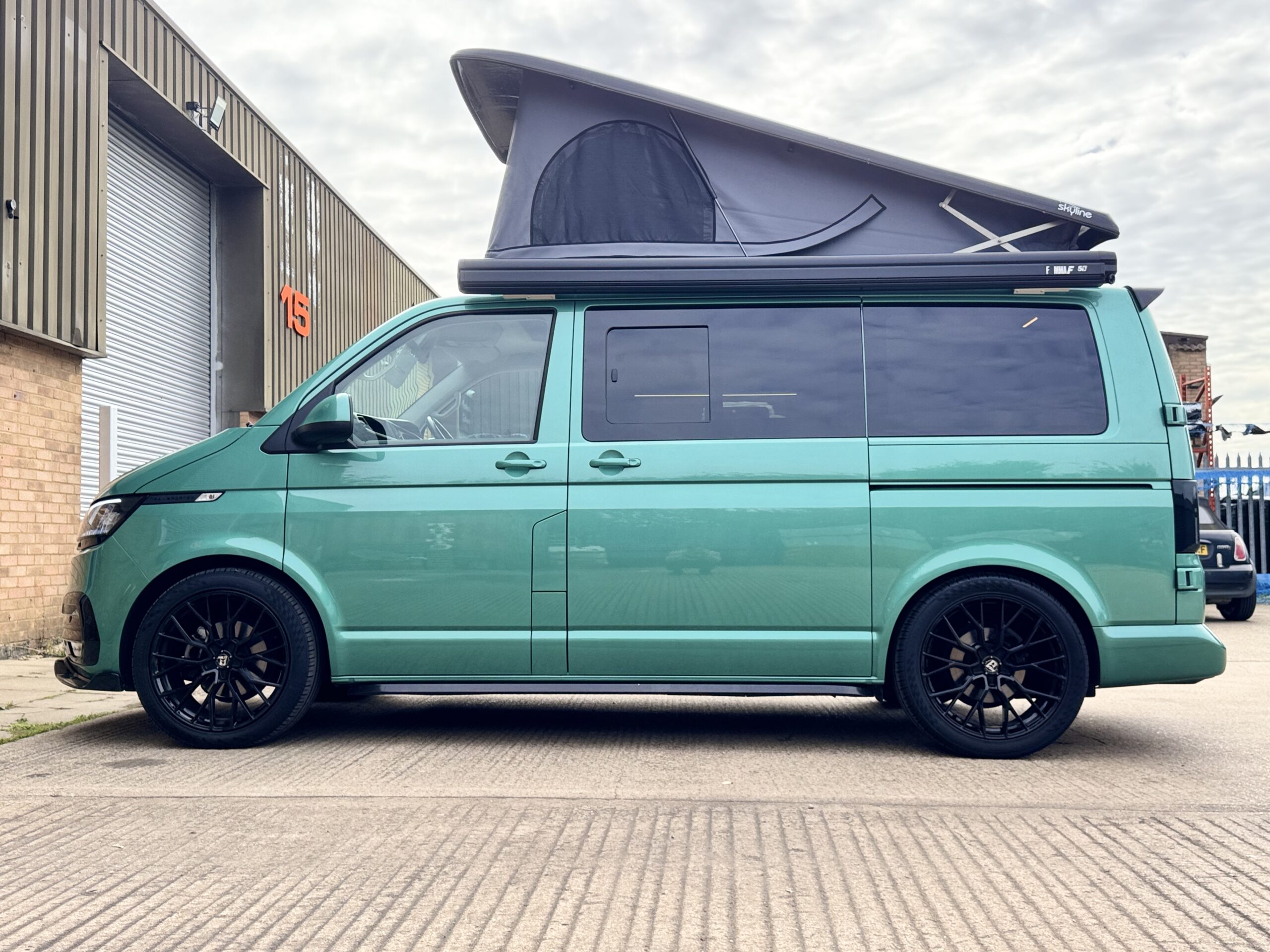 2020 VW Transporter T6.1 Camper T28 110BHP Euro6 5sp Manual SWB RIB Skyline NO VAT - Image 10