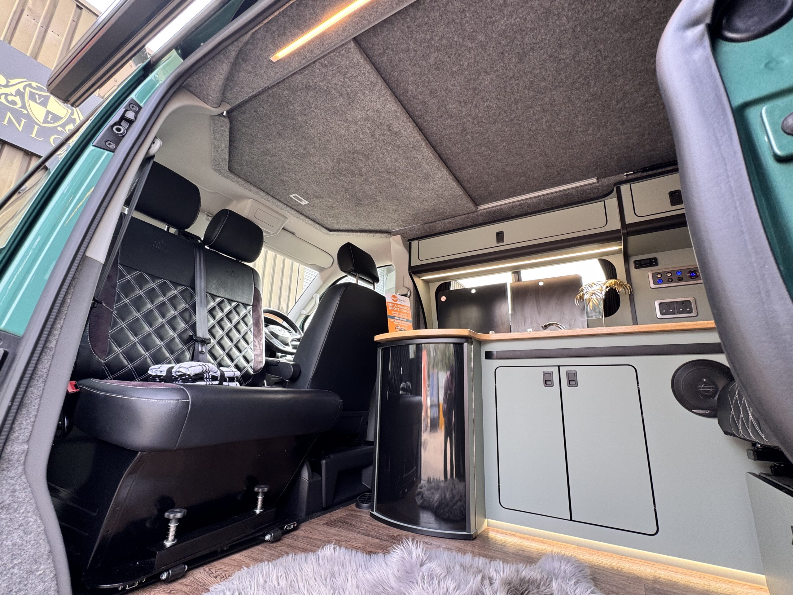 2020 VW Transporter T6.1 Camper T28 110BHP Euro6 5sp Manual SWB RIB Skyline NO VAT - Image 56