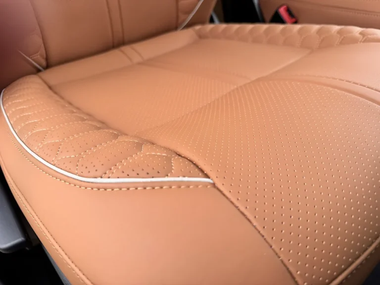 Signature piping and perforation detail